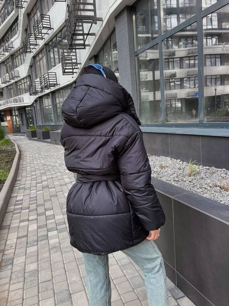 Подовжена зимова куртка 273/ фото